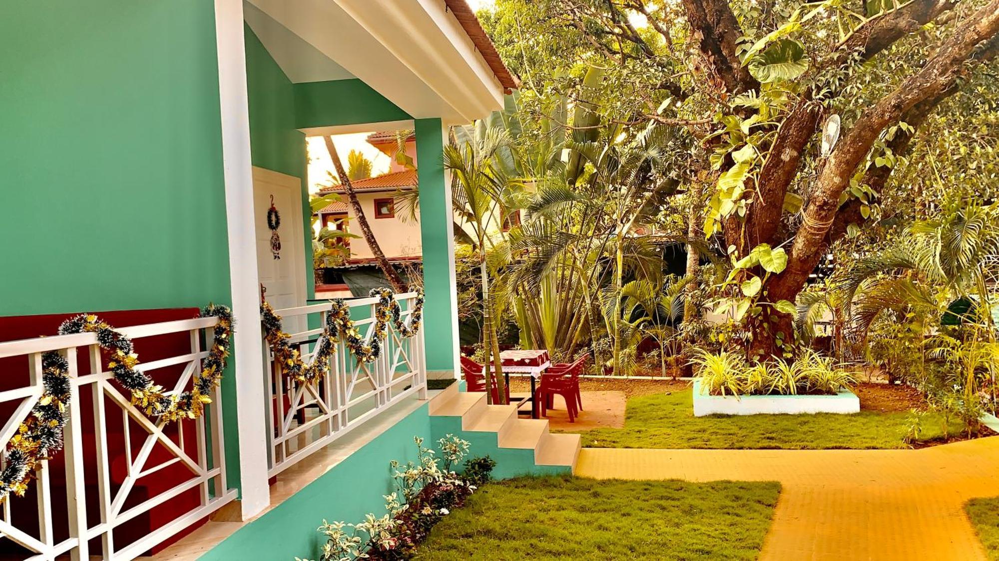 Stan-Inn, North Goa, Vagator, With Strong Wifi,Free Private Parking & Kitchen, Can Cook Where You Stay Bagian luar foto